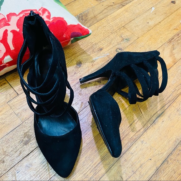 Shoes - EUC Gladiator Stilettos Sandals Size 6